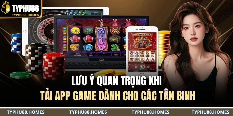 Lưu ý quan trọng khi tải app game dành cho các tân binh